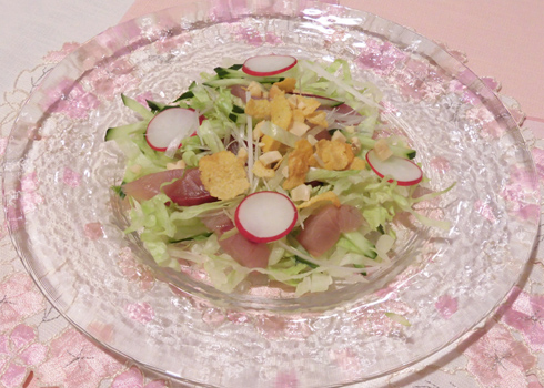 いなだの春サラダ